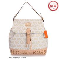 michael kors logo signature pvc groot ivoor rugzak Shop Amsterdam lk8mv598